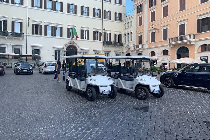 The Ultimate Golf Cart Tour Adventure - Exploring the Iconic Rome Stops in Detail