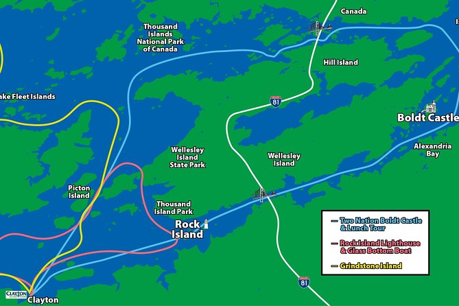 The Ultimate Heart of 1000 Islands Sightseeing Boat Tour - The Scenic Route Around Wellesley Island