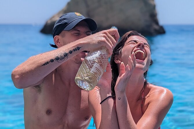 The Ultimate Private Tour on Zakynthos Island !!! (No. 2) - Relaxing at Mizithres Rocks and Beach
