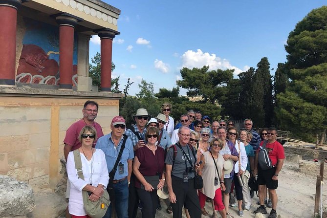 The valley of Zeus (Olive oil, wine tasting)-Knossos palace tour - The Charm of Vasilies Village and Authentic Food Culture