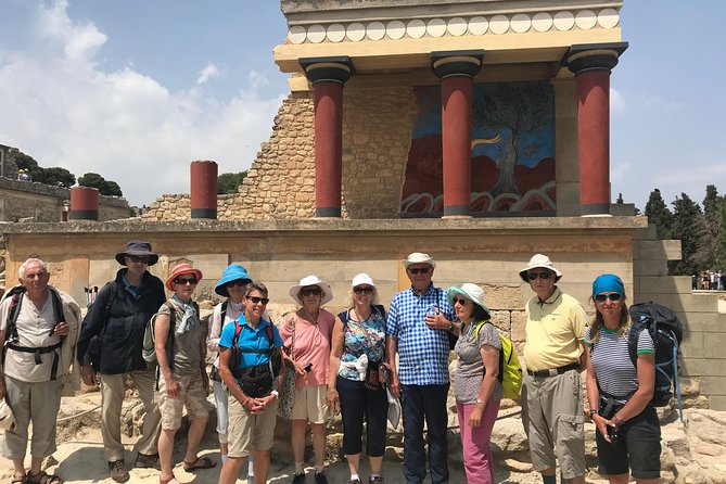 The valley of Zeus (Olive oil, wine tasting)-Knossos palace tour - Logistics, Transportation, and Group Size