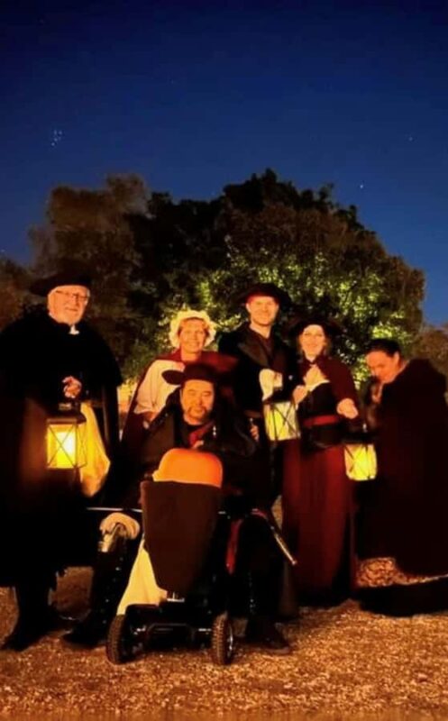 The Williamsburg Spirits of Christmas Past Ghost Tour - Key Points
