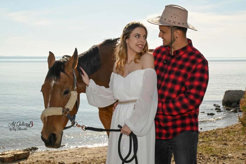 Thessaloniki: Horse Photoshoot in a natural landscape - The Role of Professional Guidance and Artistic Direction