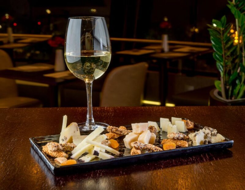 Thessaloniki: OTE Tower Rotating Experience with Light Meal - Experience the Atmosphere and Live Music