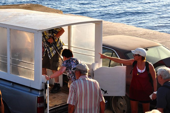 Thirassia Island: 6hr Private Tour with Lunch from Santorini - The Return Boat Ride from Riva Port