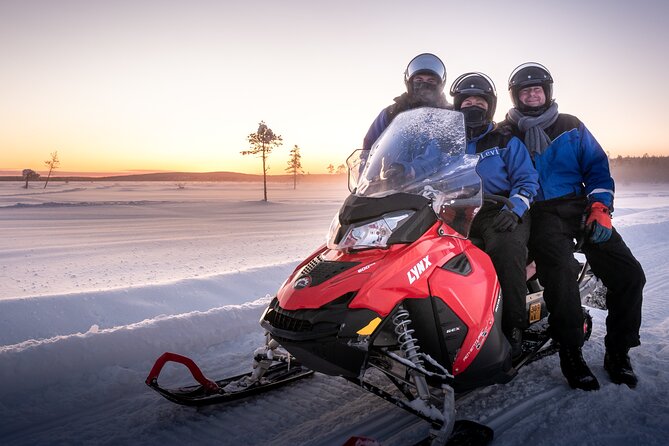 Thrill of Snowmobiling for Adults Only - Route and Landscape: Lapland’s Winter Wilderness