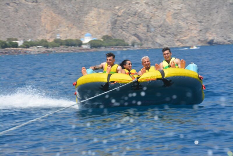 Thrill Waves Tubing at Perivolos Beach, Santorini - The Safety and Comfort Features