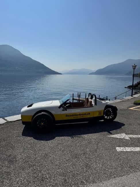 Ticino: Vanderhall ride with a 3-wheeled roadster - Key Points