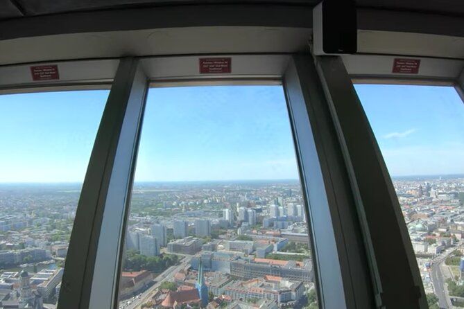Ticket Admission to Berlin TV Tower - Optional Food and Drinks at the Top