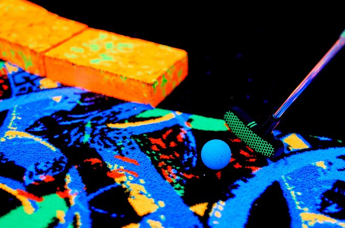 Ticket for the Mall of America Rock of Ages Blacklight Mini Golf - Suitability for Different Visitors