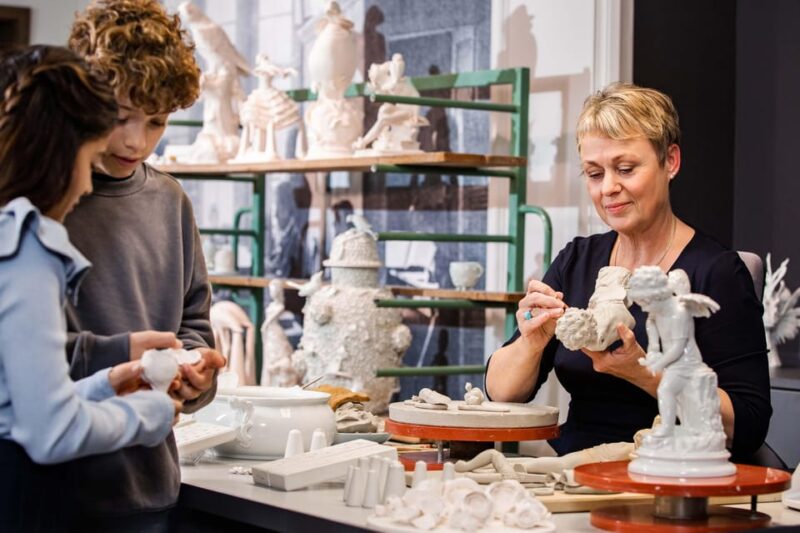 Tickets to the Meissen Porcelain Factory - The Café: Enjoy a Snack on Authentic Meissen Porcelain
