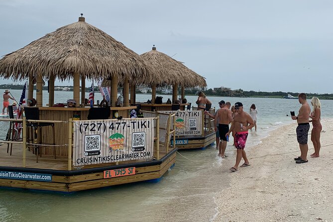 Tiki Boat - Clearwater - The Only Authentic Floating Tiki Bar - Bring Your Own Drinks and Snacks for a Budget-Friendly Day on the Water
