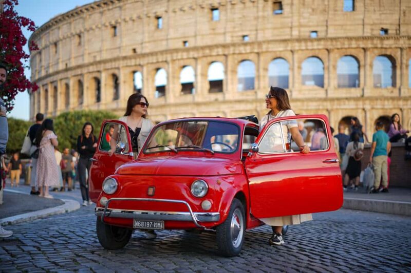 Timeless Rome: A Journey in a Vintage Fiat 500 - Discover Rome in a Classic Vintage Fiat 500
