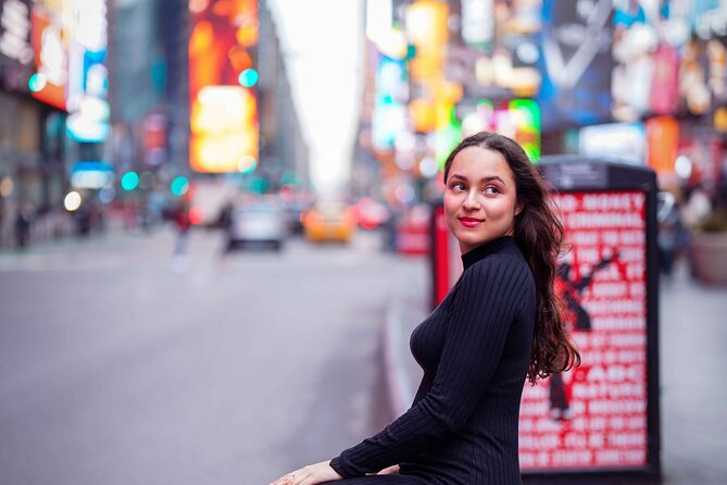 Times Square VIP Photoshoot on the Iconic Red Stairs - What’s Included in the Photoshoot Experience