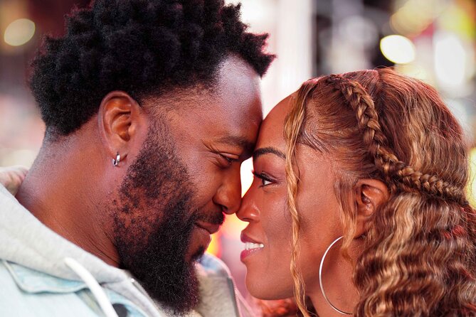 Times Square VIP Photoshoot on the Iconic Red Stairs - Timing, Pacing, and Suitability