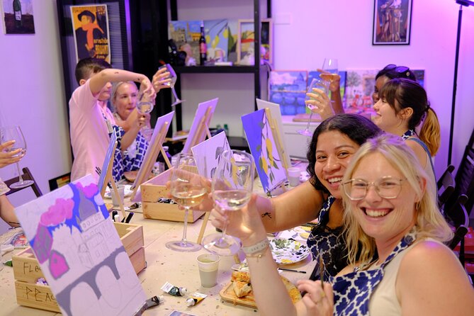 Tipsy Painting Class Rome - Tipsy Painting Class in Rome: An Entertaining Artistic Evening