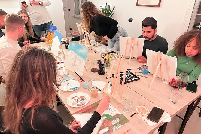 Tipsy Painting Class Rome - Food, Wine, and the Social Experience