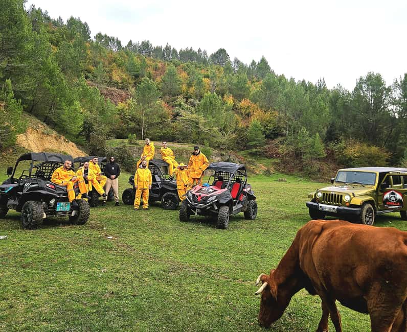 Tirana: ATV/Buggy/Quad Tour with Snack and Drink - Scenic Stop for a Snack and Soft Drink