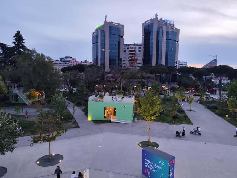 Tirana by Eden: Food, Drink & Soul - Wine Tasting at the Historic Clock Tower