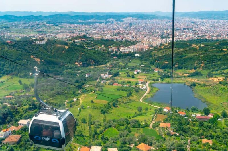 Tirana: Dajti Mountain by Cable Car with local Guide - The Cable Car Experience and Views from Above