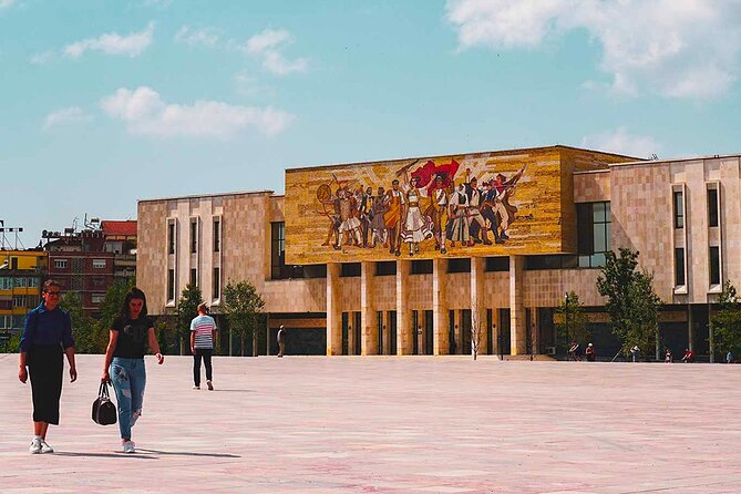 Tirana Express Walking Tour - Essential of the Albanian Capital - The Iconic Enver Hoxha Pyramid’s Transformation