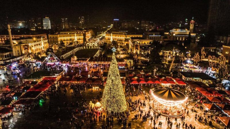 Tirana: Magical Christmas Walking Tour with a Drink - Visiting Tirana’s Orthodox Churches During Christmas
