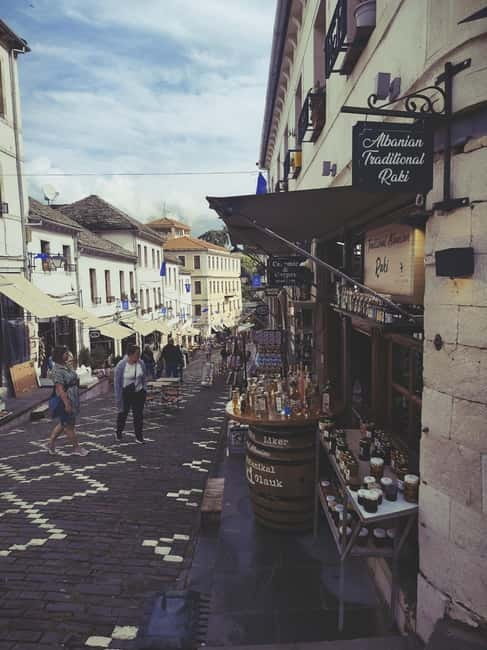 Tirana to Gjirokastër by Eden: Private day trip - Strolling Through Gjirokastër Bazaar and Historic Streets