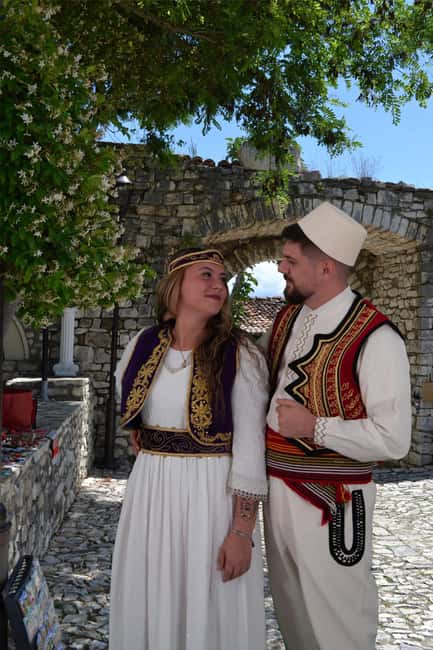 Tirana: Traditional Albanian Costume Photo Experience - Selecting and Wearing Authentic Albanian Costumes