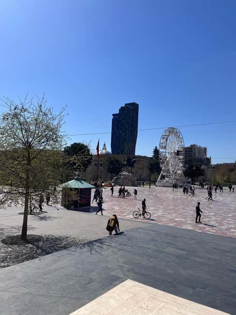 Tirana:Walking Tour with Arena Kombëtare Stadium VIP Sky Box - Exploring Mother Teresa Square and Beyond