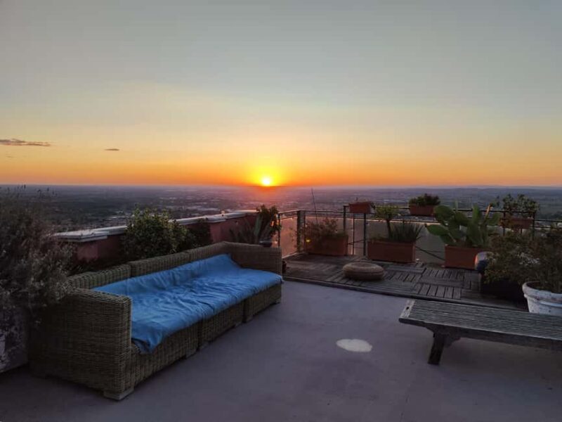 Tivoli Sunset Stroll & Aperitif on a Terrace - Panoramic Views of Rome from a Scenic Terrace