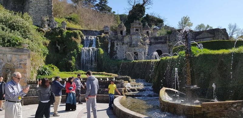 Tivoli: Villa d'Este Guided Tour - Exploring the Gardens: Fountains, Waterfalls, and Landscapes
