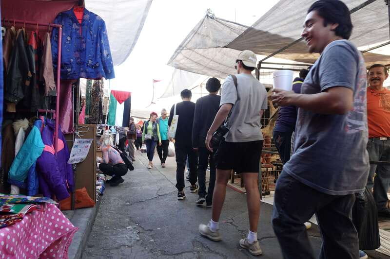 Tlatelolco and La lagunilla Market Mexico City Walking tour - Visiting the Historic Tlatelolco Archaeological Zone