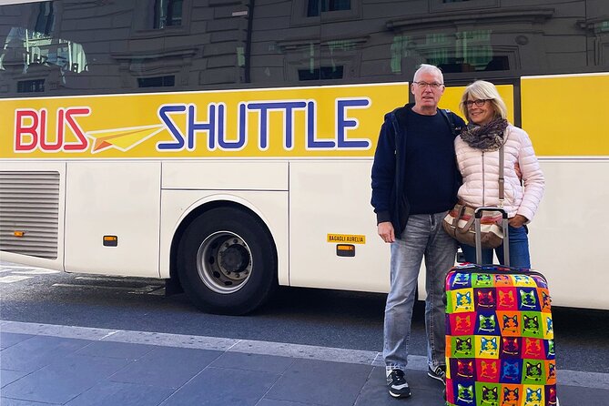 To & From Fiumicino Airport - Rome City Center Shuttle Bus - Key Points