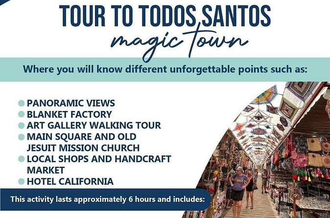 todos santos tour - Practicalities and Booking Information