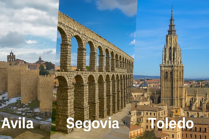 Toledo, Ávila & Segovia: Private Full-Day Tour from Madrid - Explore Three UNESCO Cities in One Comfortable Day