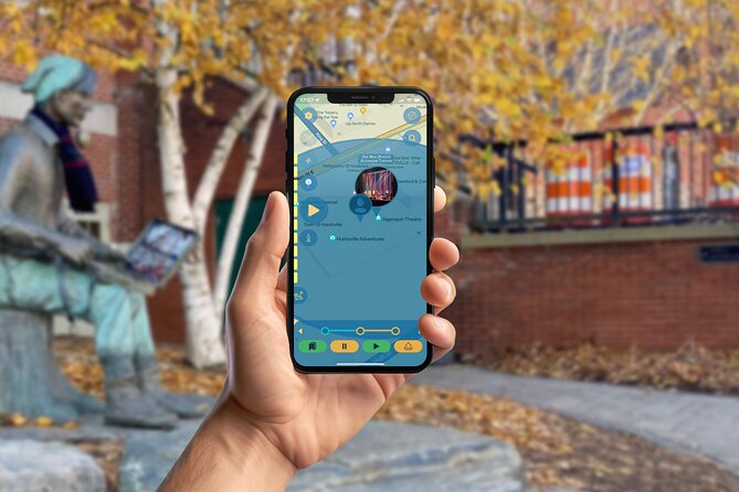 Tom Thomson Mystery GPS App Walking Tour Mobile Game - The Stops: From Avery Beach Park to the Algonquin Theatre