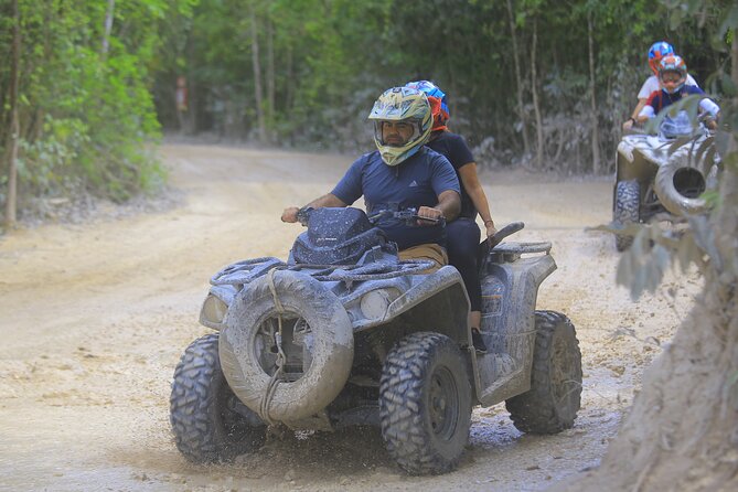 Top ATV's in Mexico includes Cenote, Ziplines, snack & transport. - Key Points