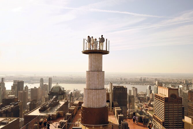 Top of the Rock VIP Tickets with Skylift and The Beam Experience - Experience the Ultimate VIP Access to Top of the Rock in NYC