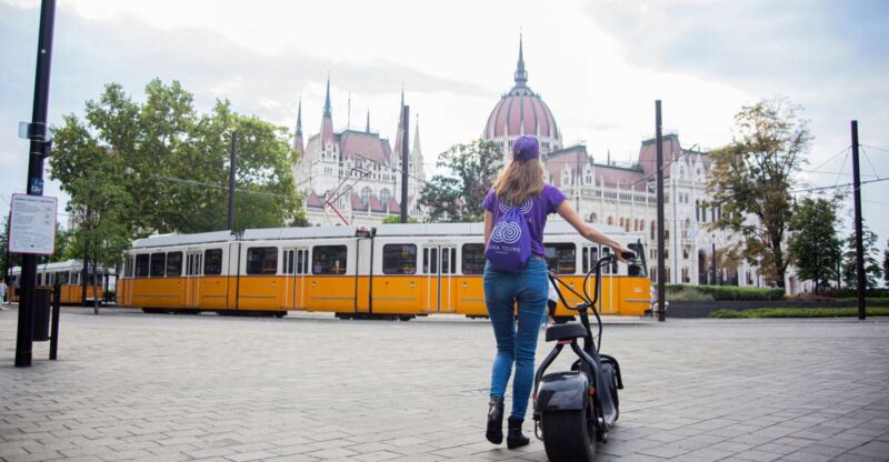 Top sights of Pest downtown on e-scooters incl. Parliament - Explore Pest Downtown on E-Scooters for a Scenic and Informative Tour