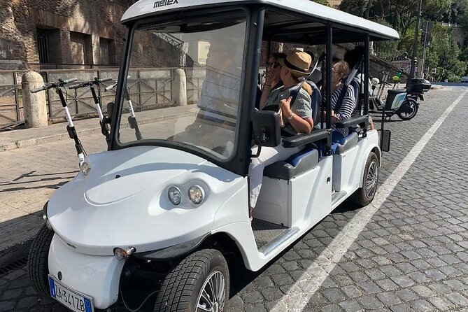 Top Ten Rome Major Attractions Private Tour by Golf Cart - Key Points