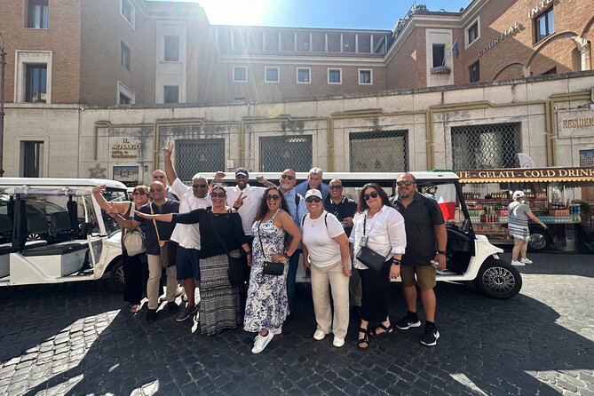 Top Ten Rome Major Attractions Private Tour by Golf Cart - Flexibility and Cancellation Policy