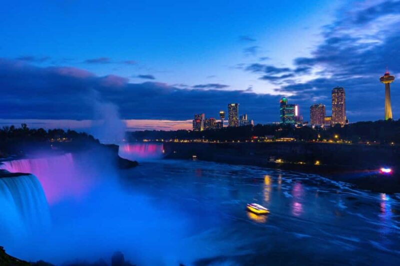 Toronto: Niagara Falls Evening Tour with Fireworks - Scenic Stops En Route: Whirlpool Lookout and More