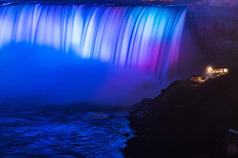 Toronto: Niagara Falls Evening Tour with Fireworks - Viewing the Falls During Golden Hour and Night Illumination