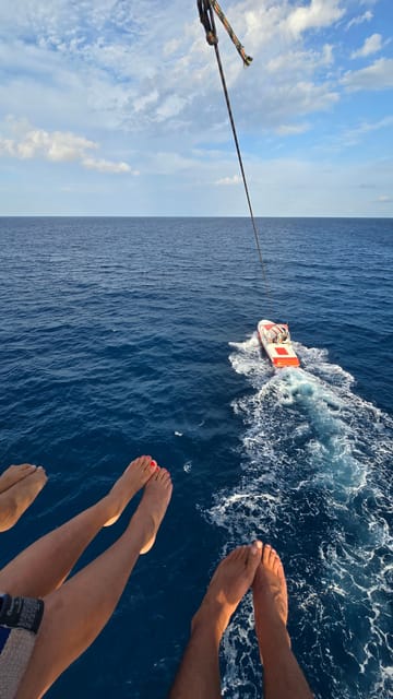 Torrevieja: parasailing experience - Flying Solo or in a Group in the Same Parachute