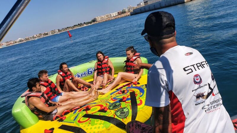 Torrevieja: Speedboat-Powered Inflatable Crazy Sofa Ride - How the Crazy Sofa Ride Is Different from Typical Water Activities