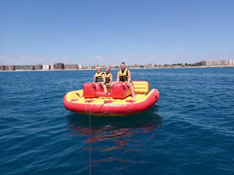 Torrevieja: Speedboat-Powered Inflatable Crazy Sofa Ride - Safety and Physical Considerations for Participants