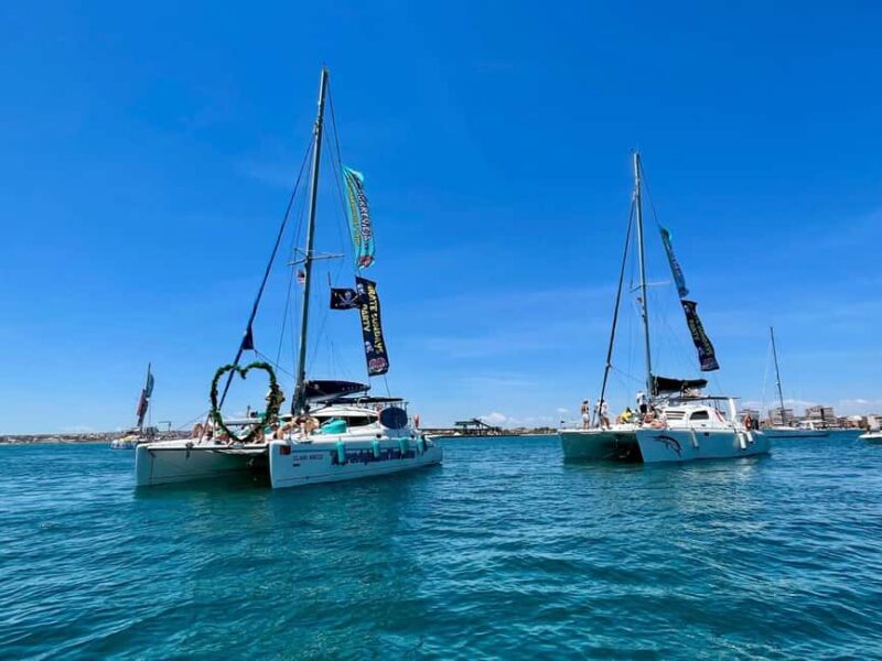 Torrevieja: Tour the harbor with the catamaran Apaleo - Starting Point at Marina Salinas and Practical Details