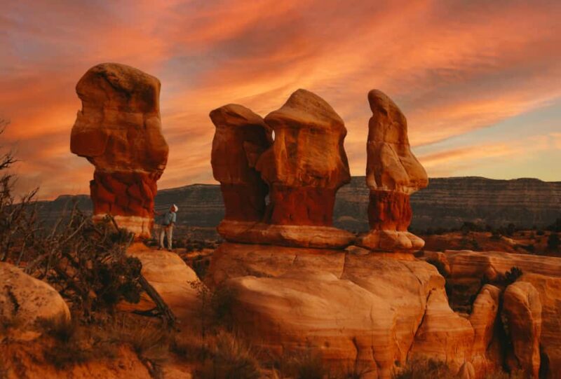 Torrey: Cosmic Ashtray, Devil's Garden, and Cedar Wash Tour - The Cosmic Ashtray: A Surreal Sandstone Formation