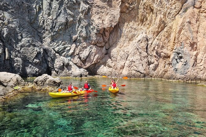 Tossa de Mar: Kayak & Snorkel Tour with Paella from Barcelona - Key Points
