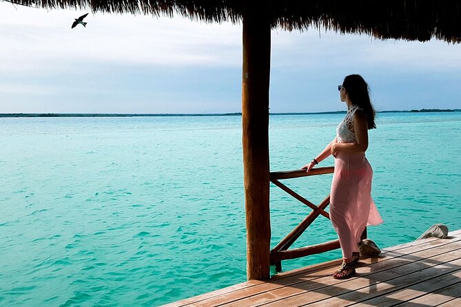 Tour Bacalar + Pontoon Ride Lagoon from Cancún & Playa del Carmen - Full-Day Bacalar + Pontoon Ride Tour from Cancún and Playa del Carmen for $144